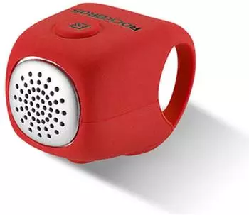Rockbros Elektronische Fahrradklingel, Silikongehäuse, rot (CB1709RD)