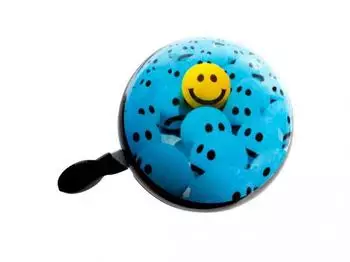 BB Klostermann beBell Fahrradklingel Happy Face, blau