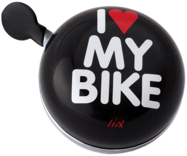LIIX Ding Dong I love my Bike (black)