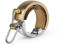 Knog KN12128-UNIT, Knog Oi Luxe Small Bike Bell Braun Bronze / Silver