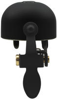 Crane Bell Co Fahrradklingel E-NE All Black Brass, &Oslash; Klemmung: 22.2mm bis...