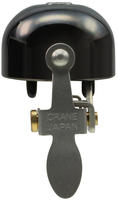 Crane Bell Co Fahrradklingel E-NE Neo Black, &Oslash; Klemmung: 22.2mm bis 31.8mm...