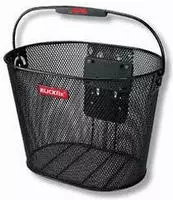 Klickfix K0385KLIK, Klickfix Oval Plus Front Basket 18l Schwarz Black