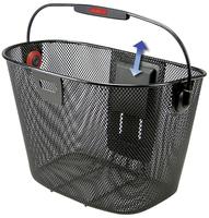 KLICKfix Unilux Fahrrad/Lenkerkorb schwarz