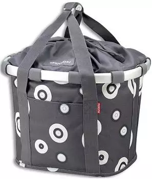 Reisenthel Bikebasket bubbles anthrazit