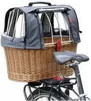 KLICKfix by Rixen&Kaul Doggy Basket Plus zur Festmontage am Gep&auml;cktr&auml;ger + Wetters.