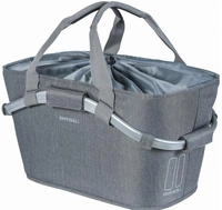 Basil Carry All 2Day MIK 2.0 Gep&auml;cktr&auml;gerkorb grau 22 L