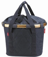KLICKfix Bikebasket Lenkertasche rhombus midnight gold 15 L
