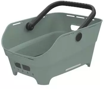 Basil Cento Neo NX Fahrradkorb hinten, 21L, silvergreen (20043)