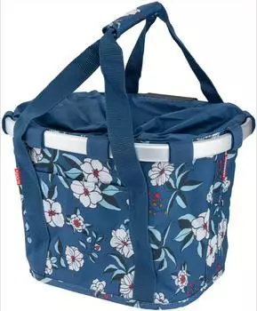 KLICKfix Bikebasket Vorderradkorb 15l garden blue