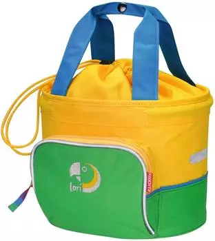 KLICKfix Lori Shopper Fahrradtasche f&uuml;r Kinder, gr&uuml;n (0301GR)