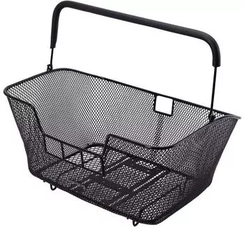 CON-TEC Lungo Multi Hinterradkorb schwarz 30x43x23cm