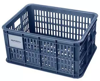 Basil Crate Fahrradkorb S, blau, 17,5L