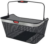 KlickFix City reflect Racktime Hinterradkorb schwarz