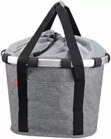 KLICKfix Bikebasket Lenkertasche twist silver