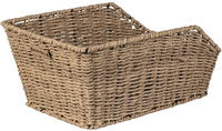 Basil Fahrradkorb Cento Rattan, hellbraun, Kunststoff, 10 l, hinten, f&uuml;r