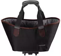 Racktime 960196, racktime Agnetha 2.0 Einkaufstasche - 15 Liter carbon black mit