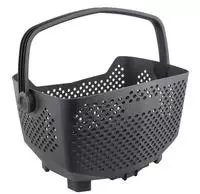 Racktime 1400-201, Racktime Baskit Edge 2.0 Fahrradkorb 20 Liter schwarz