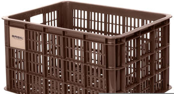 Basil Crate Basket 40l silver