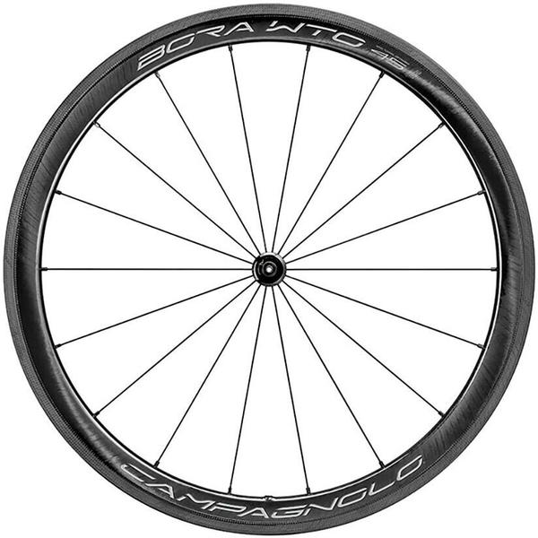 Campagnolo Bora Wto 45 2-way Fit Carbon Disc Tubeless Road Wheel Set black 9 x 100 / 9 x 130 mm / Campagnolo