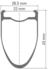 DT Swiss Erc 1100 Dicut 45 (29) Cl Disc Tubeless Rear Wheel silver 12 x 142 mm / Shimano/Sram HG
