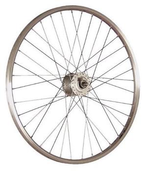 Taylor-Wheels VR 26 Zoll Hohlkammer inkl. Nabendynamo silber