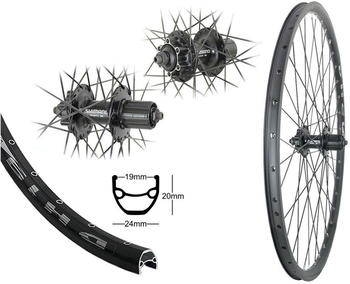 Bärwinkels Hinterrad 28\" Zoll 19-622 Disc Shimano Deore Scheibenbremse Laufrad 8-10fach