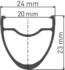 DT Swiss PR 1600 SPLINE 23 Hinterrad - 28