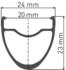 DT Swiss P 1800 SPLINE 23 Vorderrad - 28