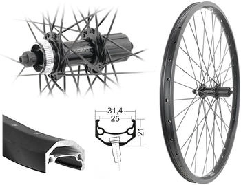 Bärwinkels Hinterrad 28/29 Zoll Andra40 25-622 Disc Hohlkammer Shimano 8,9,10 verstärkt bis 180kg