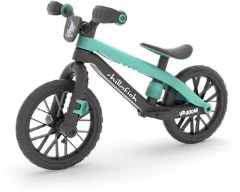 Chillafish Unisex - Babys BMXie Vroom-Anthracite, Mint, Small