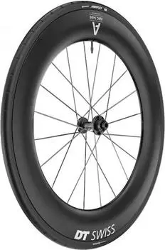 DT Swiss Arc 1400 Dicut 85 Cl Disc Tubeless + Continental Aero 111 26-622 Rennrad-vorderrad 12 x 100 mm Black