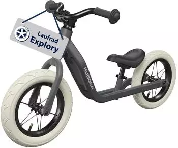 Hudora Laufrad Explory 12,5 Zoll, shadow, 10933