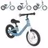 KIKKABOO Xplorer Laufrad 12 Zoll, blau, höhenverstellbar (31006040117)