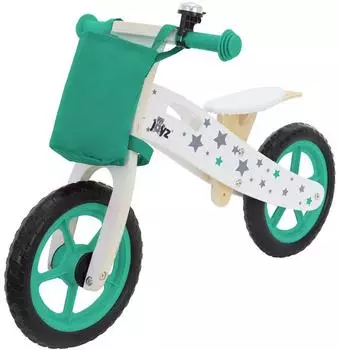 Joyz Laufrad aus Holz, gr&uuml;n, 11 Zoll, f&uuml;r Kinder ab 2 Jahren (490008121)