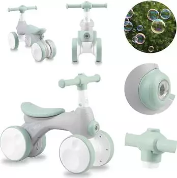 Momi Tobis Laufrad, grau, Unisex Baby (ROBI00043)