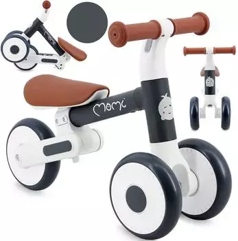 Momi DEX Kinderlaufrad faltbar, h&ouml;henverstellbarer Sattel, 2kg (ROBI00073)