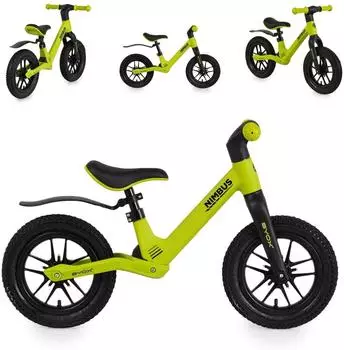byox Nimbus Laufrad 12 Zoll, gr&uuml;n, Luftreifen (112058)