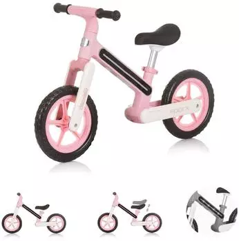 Chipolino Spark Laufrad 12 Zoll, Lichteffekte, h&ouml;henverstellbar, rosa