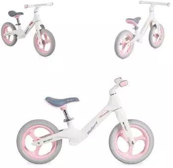 byox Velori Laufrad 12 Zoll mit Musik, Lenkerbeleuchtung, rosa (112229)