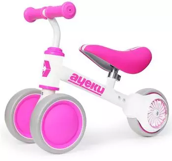 Teamson Laufrad Rose Flower, LED-R&auml;der, 1-3 Jahre (BW601-ROSE-FLOWER)
