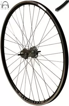 Redondo 26 Zoll Laufrad Hinterrad Felge Schwarz Shimano Nexus 3 Gang R&uuml;cktritt