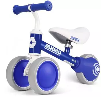 Teamson Laufrad, blau, leise R&auml;der, verstellbarer Sitz, 1-3 Jahre (BW601-BLUE)