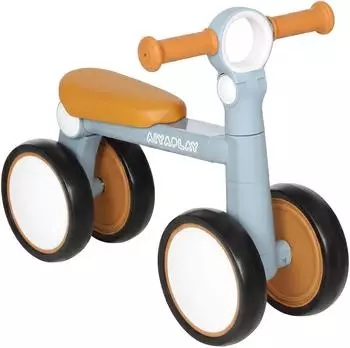 AIYAPLAY Laufrad klappbar, Aluminiumrahmen, EVA-R&auml;der, bis 25kg