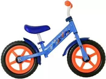 Volare Laufrad f&uuml;r Kinder, blau, h&ouml;henverstellbarer Sattel (1097)