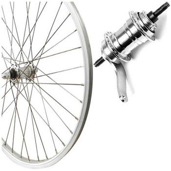 Roland Hinterrad 20" Rücktritt silber Kasten-Alu, RBN,  Zub.
