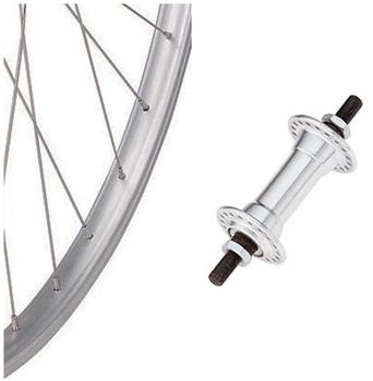 Roland Vorderrad 26 silber Kasten-Alu, Alunabe