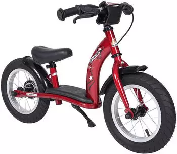 Bikestar mit Trittbrett 12er Classic Edition herzschlag rot