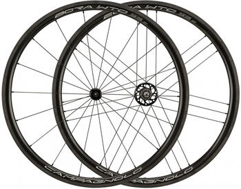Campagnolo Bora WTO 33 Carbon 28" black-bright label 28" (VR 9x100 + HR 10x130) Campa