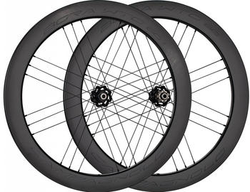 Campagnolo Bora WTO 60 Carbon Disc Center Lock 28" black-dark label 28" (VR 12x100 + HR 12x142) Shimano